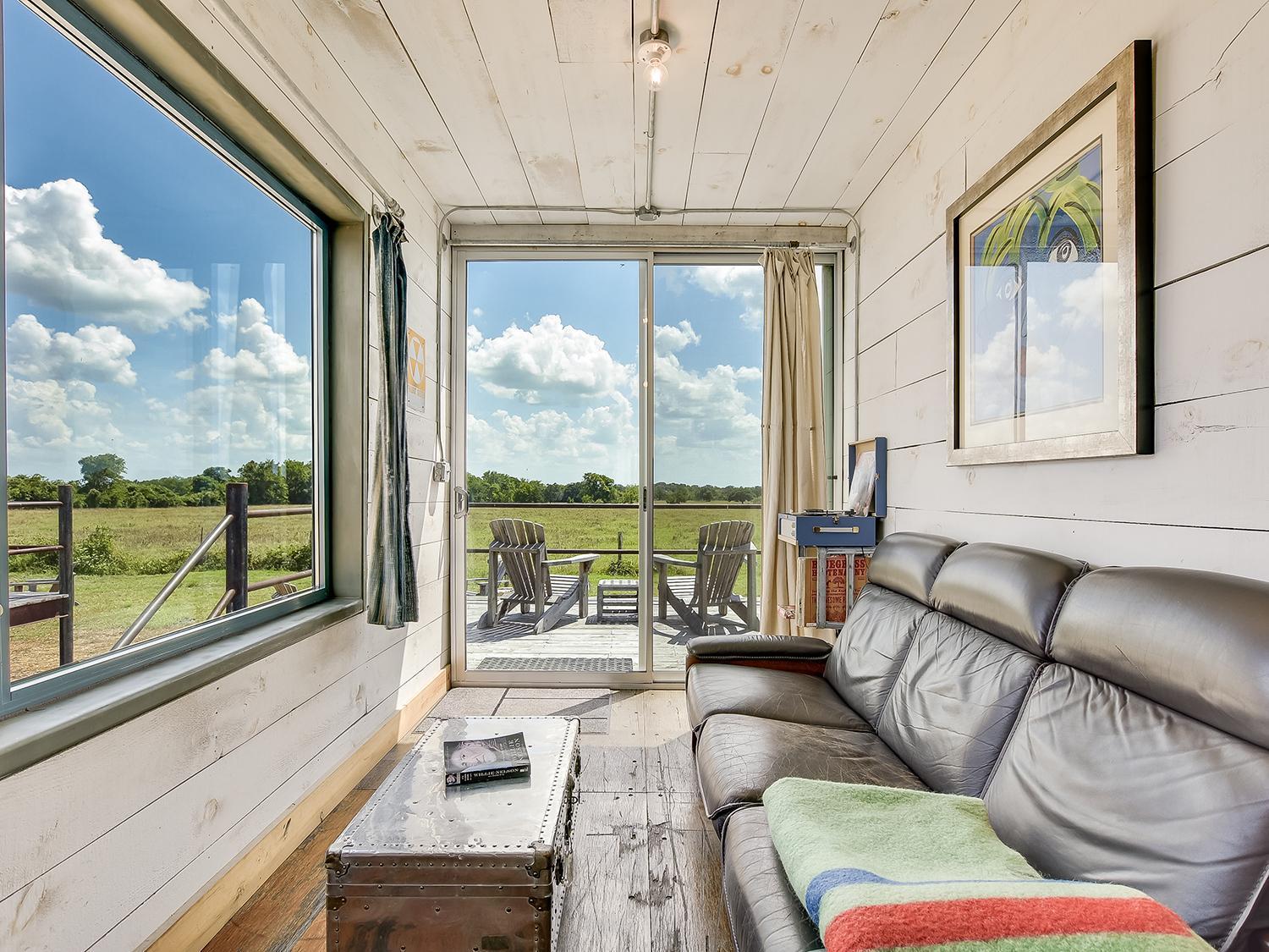 Flophouze Shipping Container Hotel Round Top Kamer foto